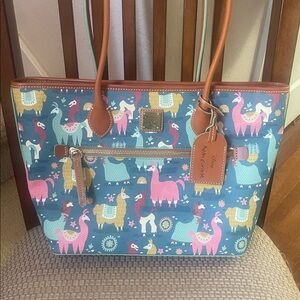 Disney Dooney & Bourke Emperors New Groove tote